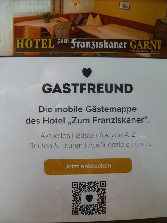 Zum Franziskaner Grainau Exteriör bild